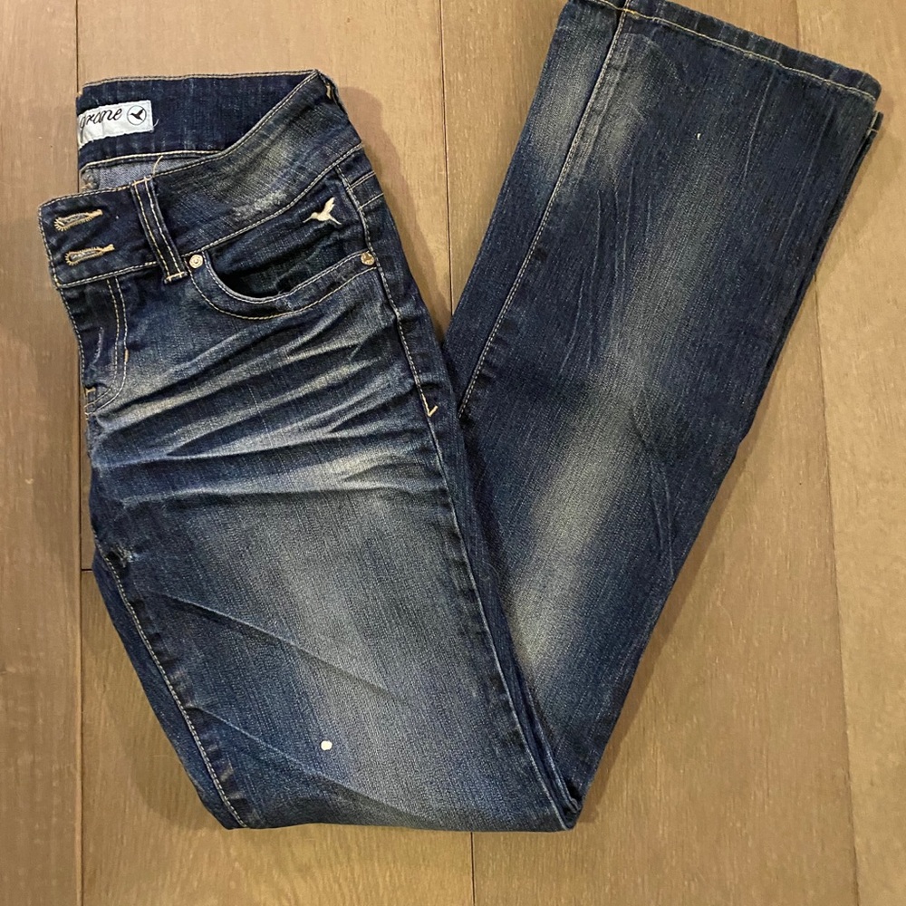 Grane Jeans Low Rise Curvy Boot Size 5